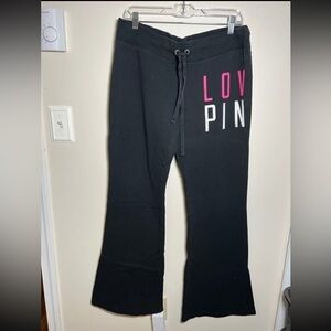 Victoria’s Secret pink flare sweatpants